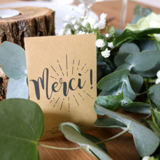 détail pour invités mariage