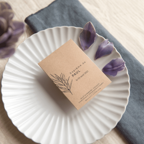 Sachets de graines à planter baptême