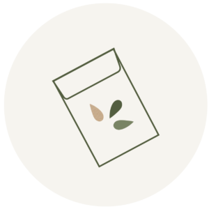 Pictogramme sachet de graines