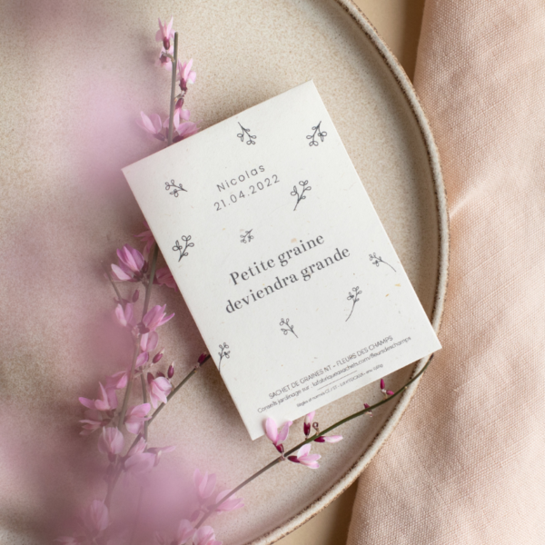 Annonce naissance à planter
