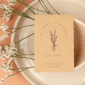 cadeau invités mariage pour la table