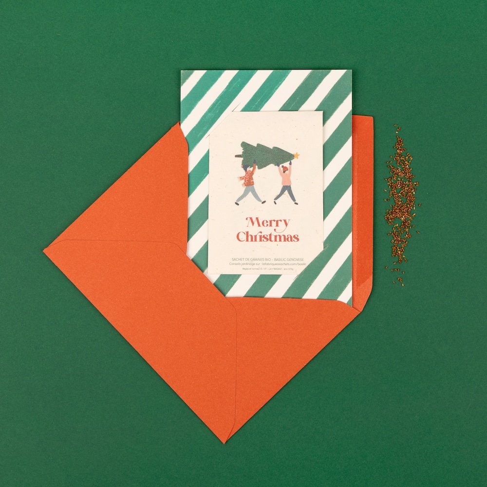 Carte de voeux : cartes de Noël originales - Cotton Bird
