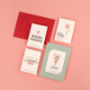 Cartes à semer messages d'amour