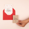 carte d'amour rouge originale
