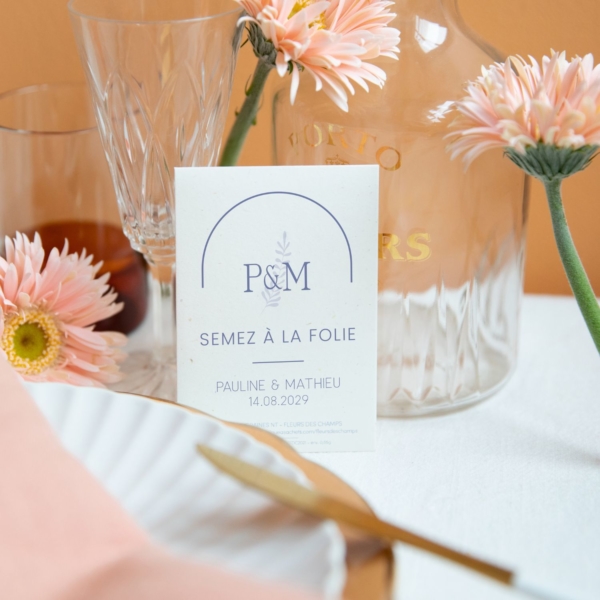 Héritage - Cadeau invité mariage champêtre chic