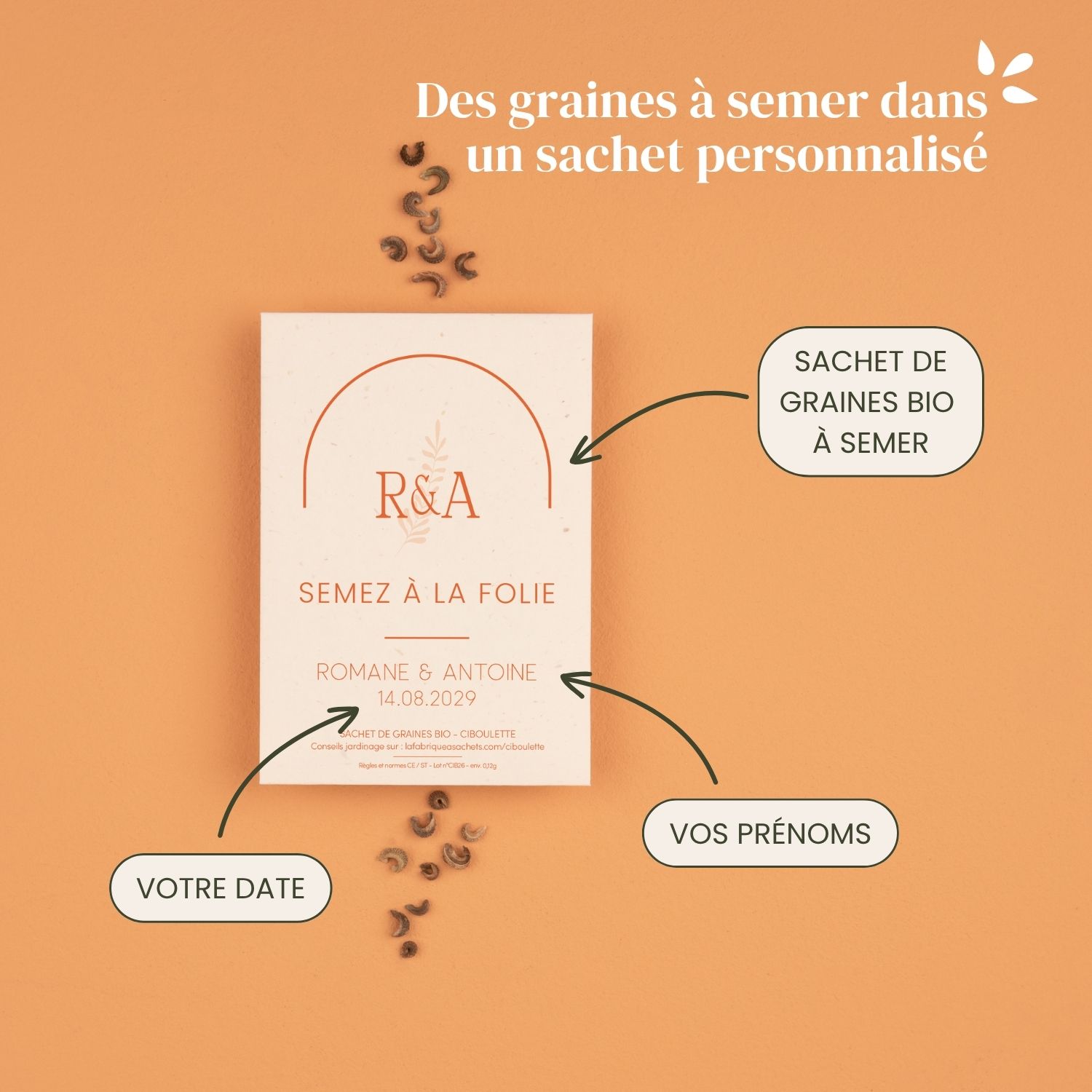 Héritage - Cadeau invité mariage champêtre chic – Image 3