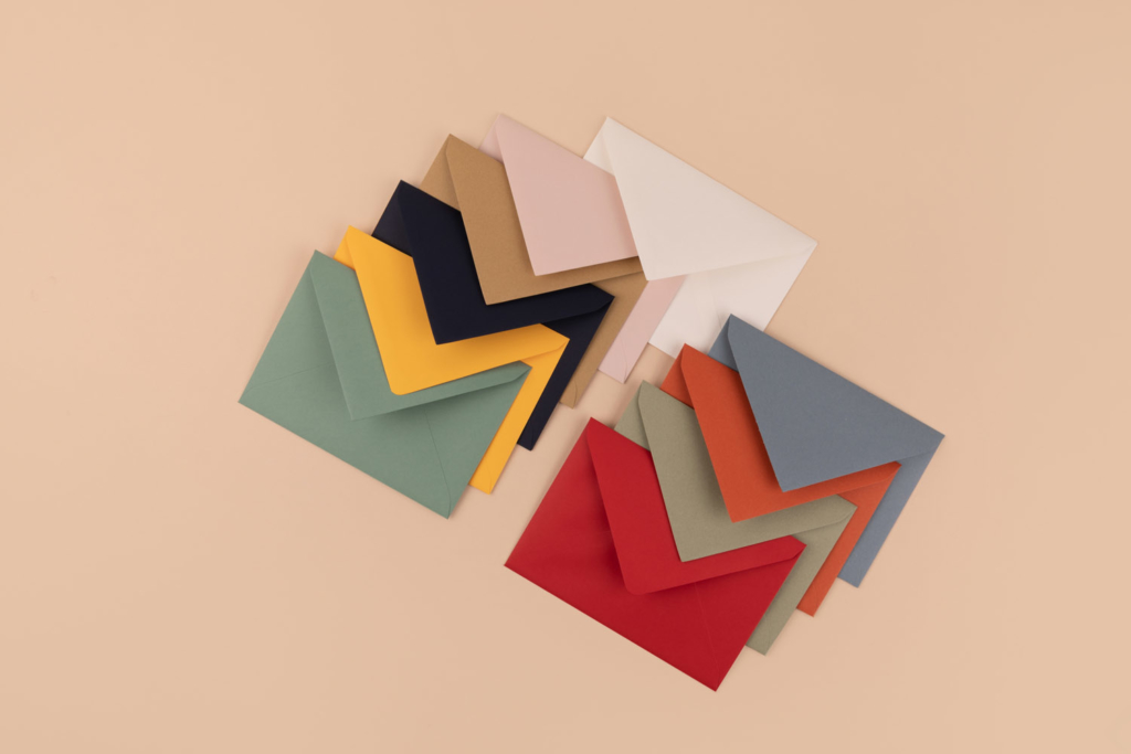 ENVELOPPE COLORÉE