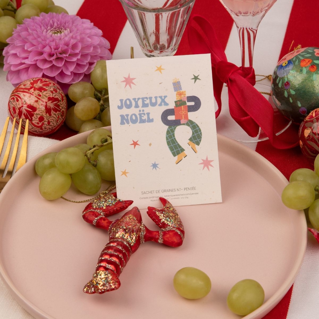 Joyeux Noël - Étiquette cadeau originale – Image 2