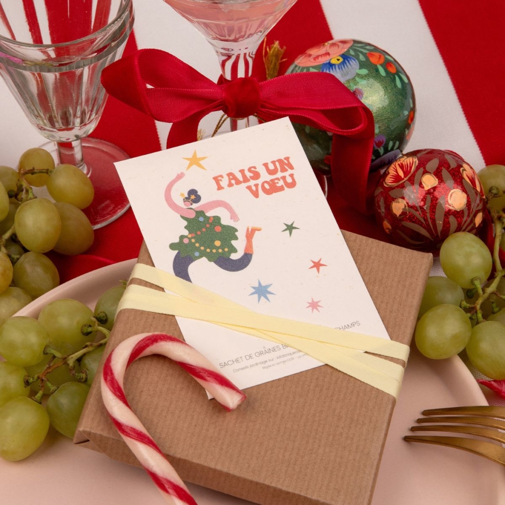 Fais un voeu - Étiquette cadeau originale – Image 2