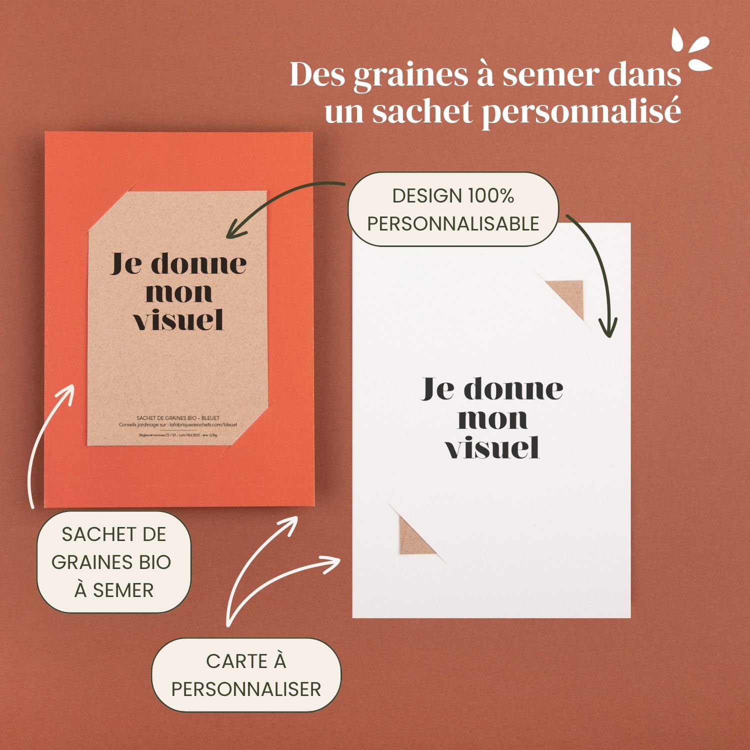 Faire-part à semer 100% personnalisé – Image 6