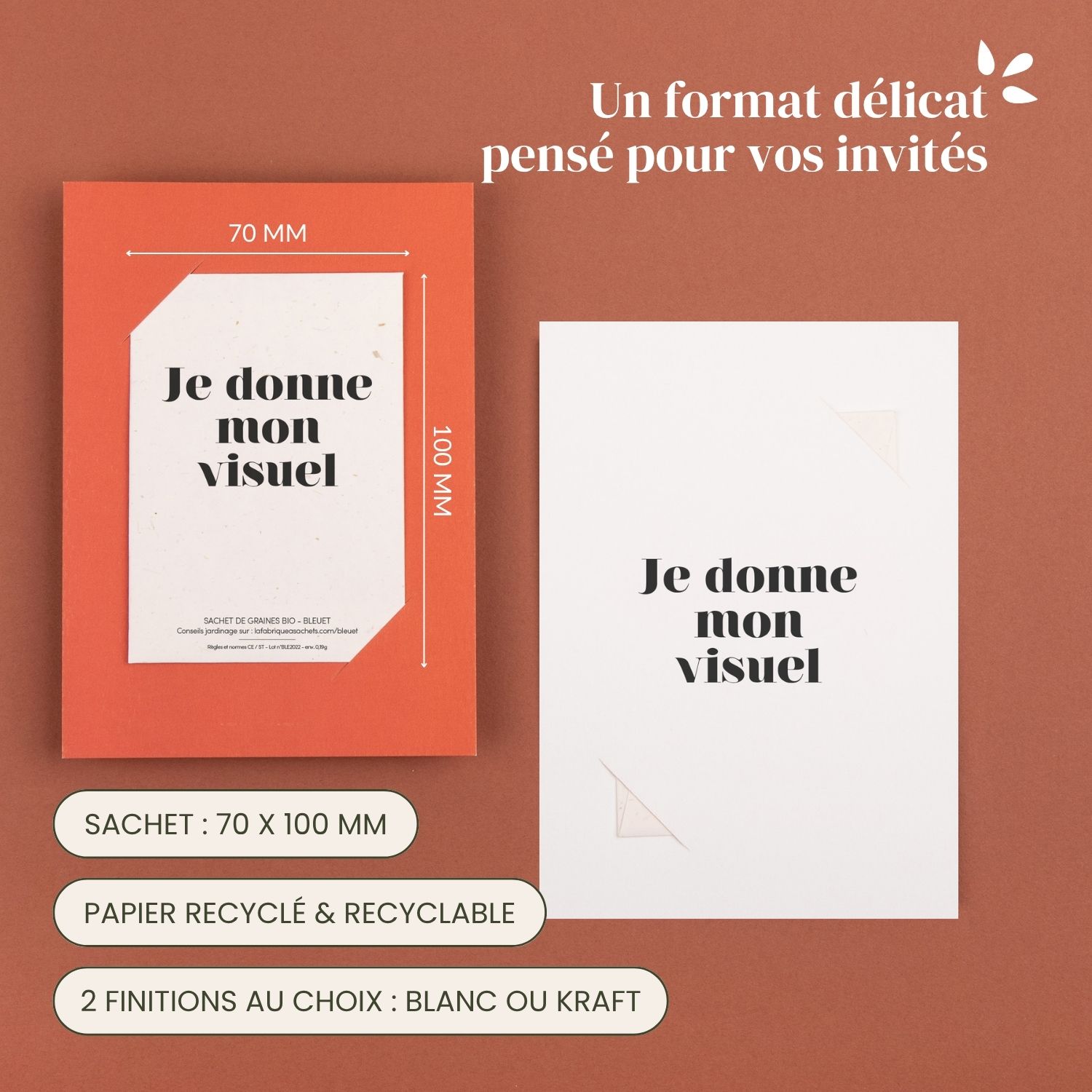 Faire-part à semer 100% personnalisé – Image 7