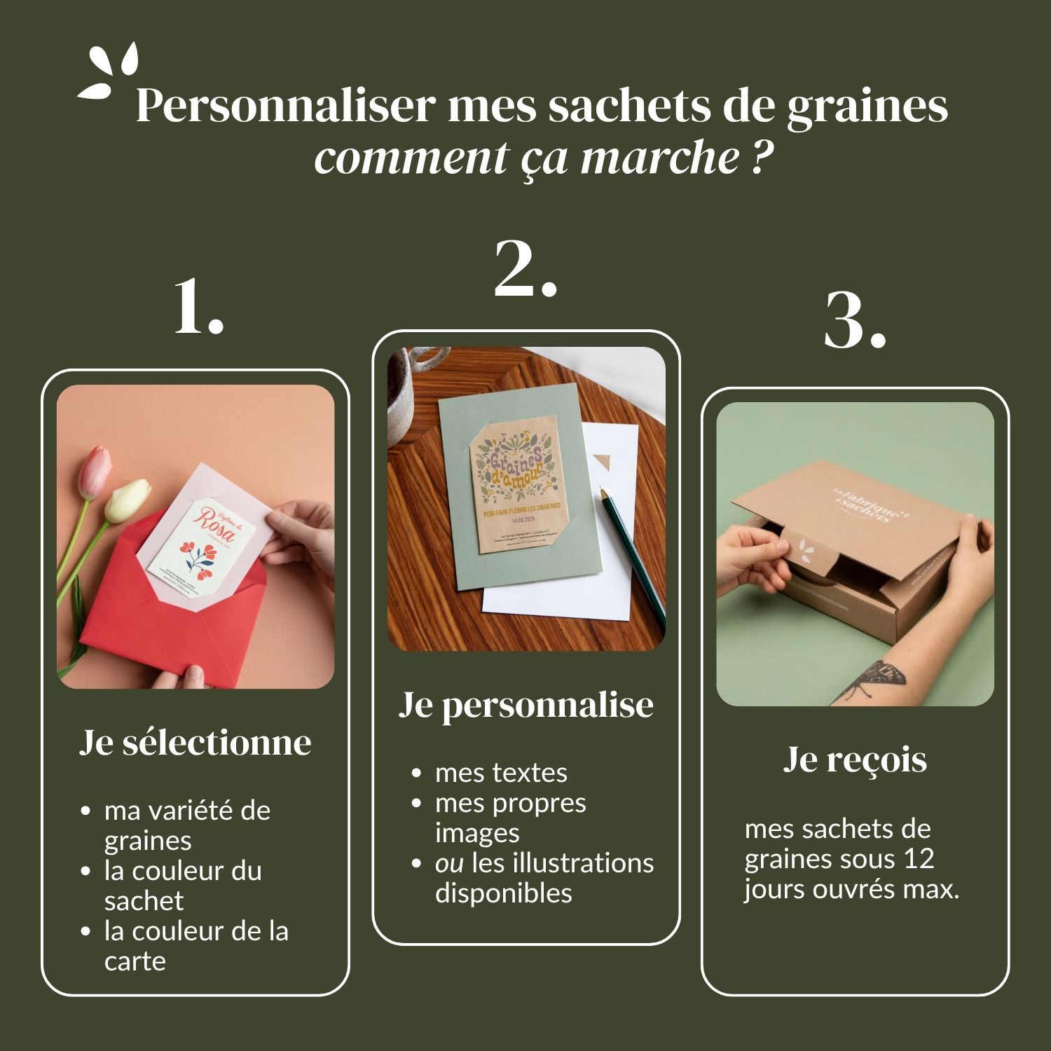 Faire-part à semer 100% personnalisé – Image 10