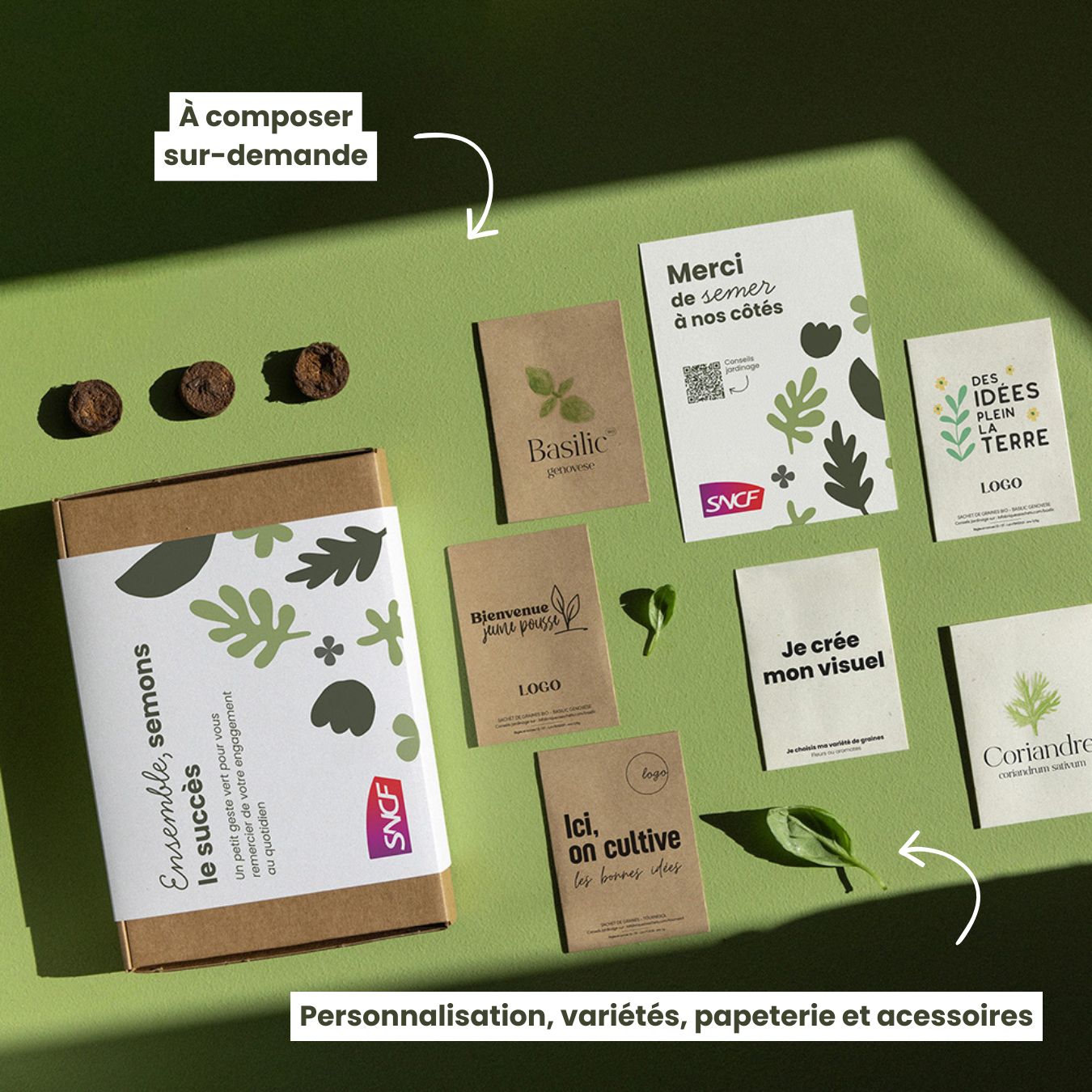 Coffret jardinage personnalisé