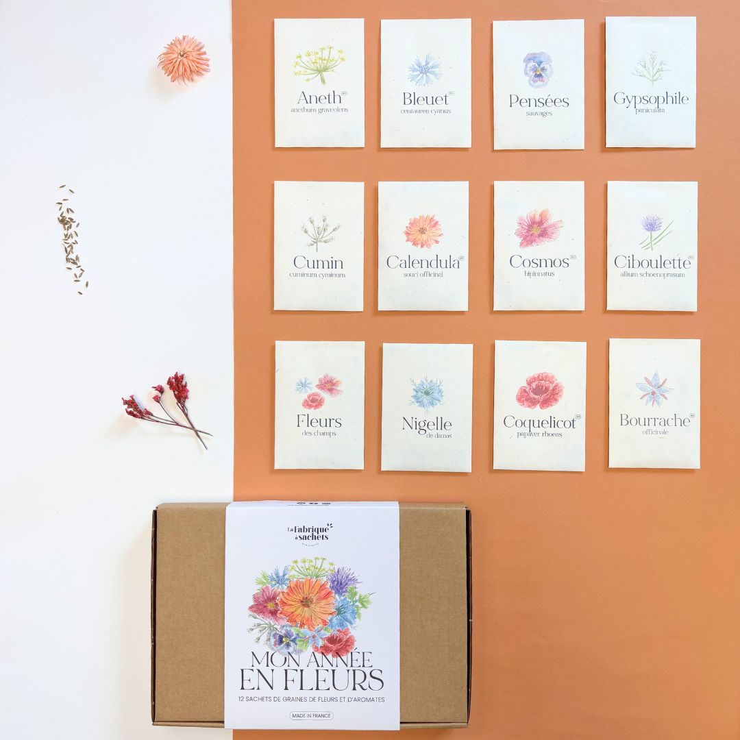 Coffret Mon année en fleurs