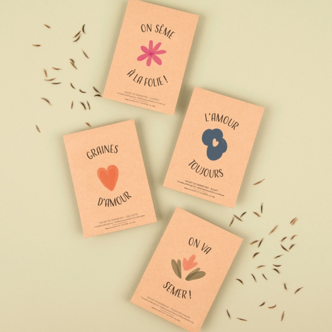 Graines d'Amour - Sachets de graines d'amour à offrir – Image 3