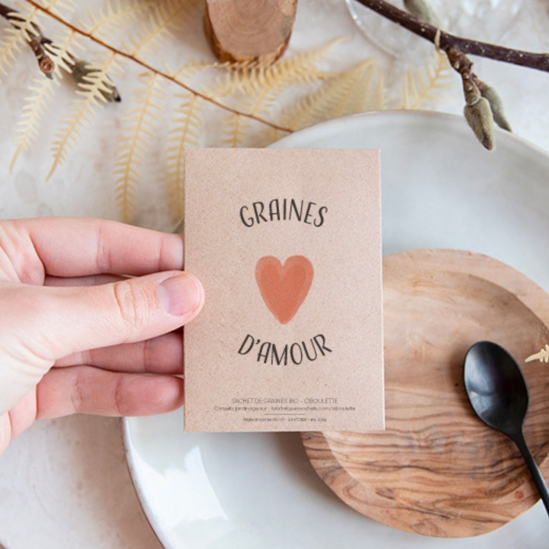 Graines d'Amour - Sachets de graines d'amour à offrir – Image 2