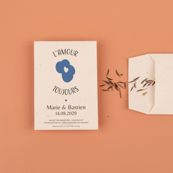 L’Amour Toujours – Sachets personnalisés mariage