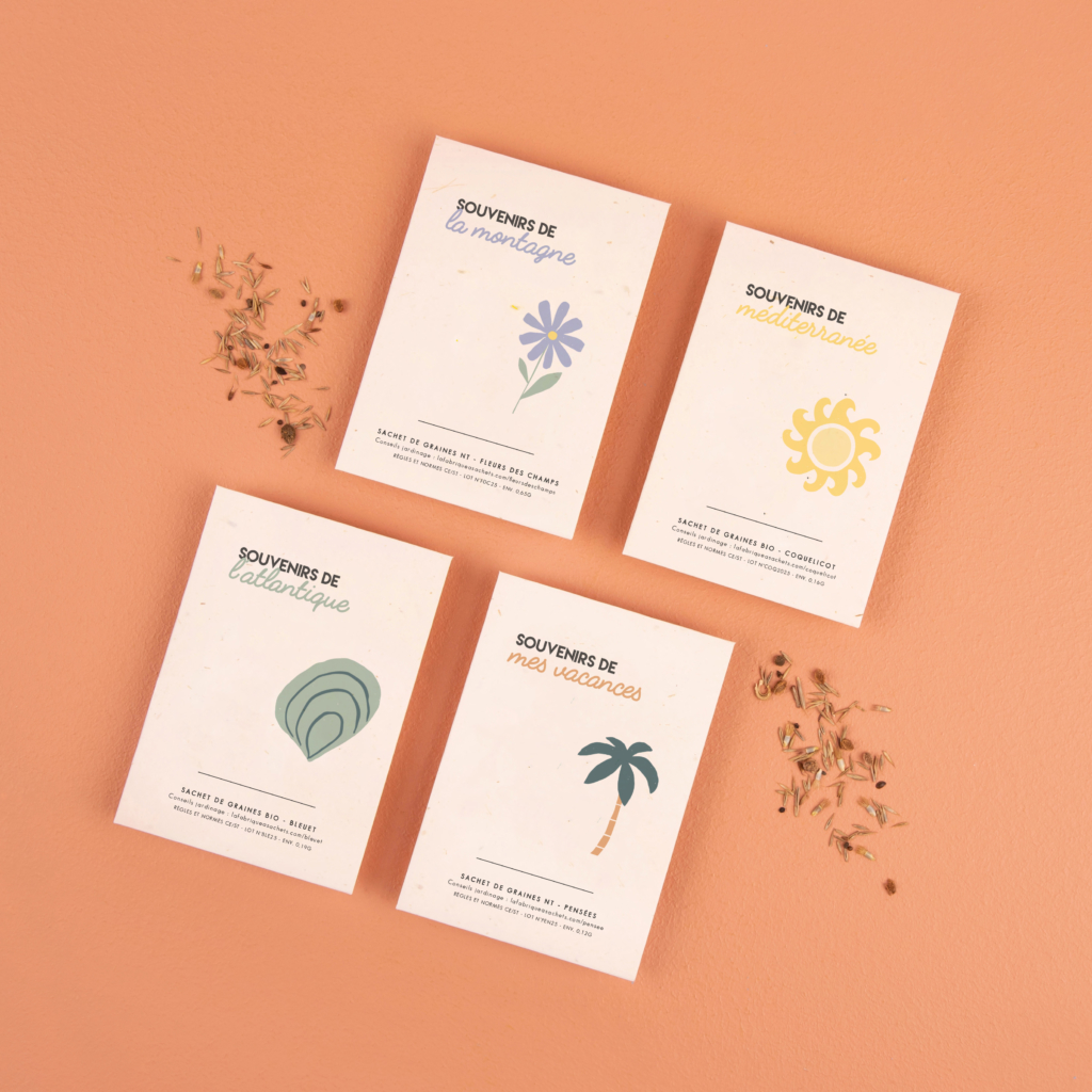 Souvenirs de l'atlantique - Sachets de graines à offrir – Image 3