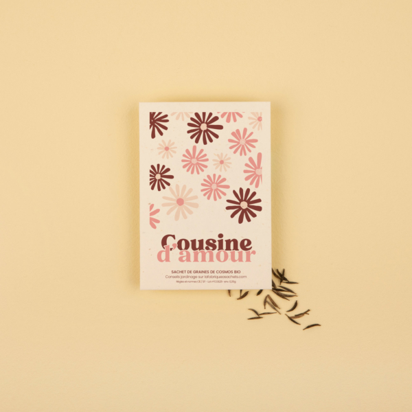 Cousine d'amour - Cadeau cousine à semer