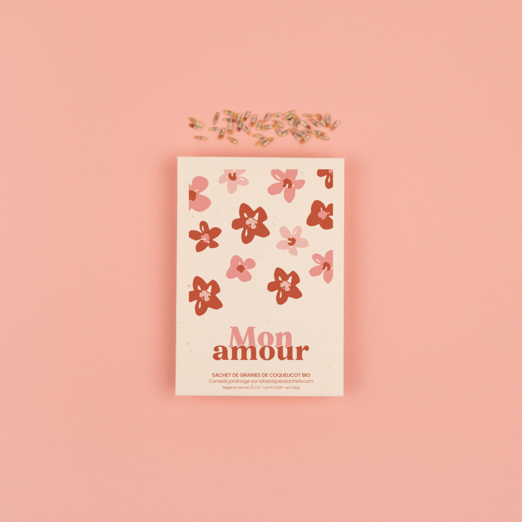 Mon amour - Cadeau amour à semer