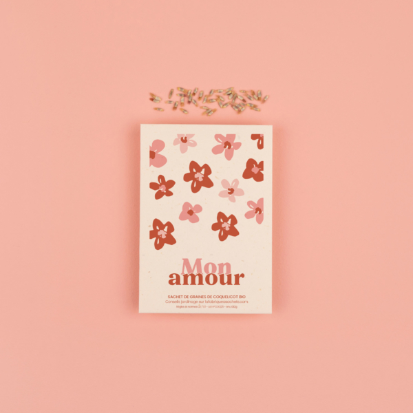 Mon amour - Cadeau amour à semer