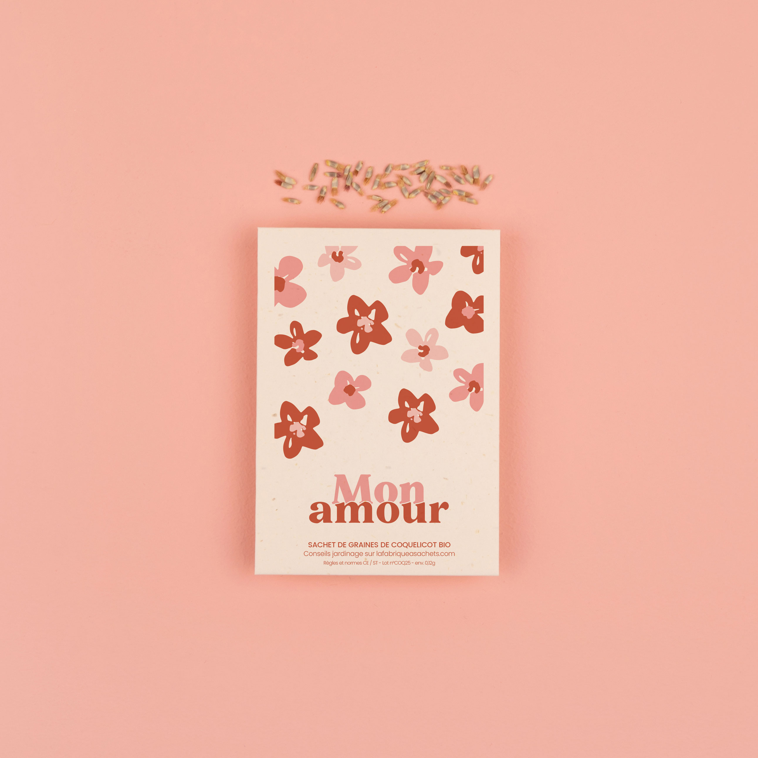 Mon amour - Cadeau amour à semer