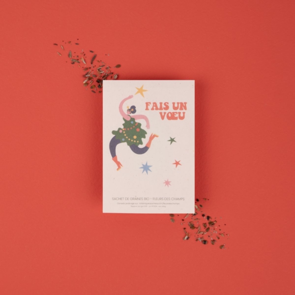 Fais un voeu - Sachets de graines