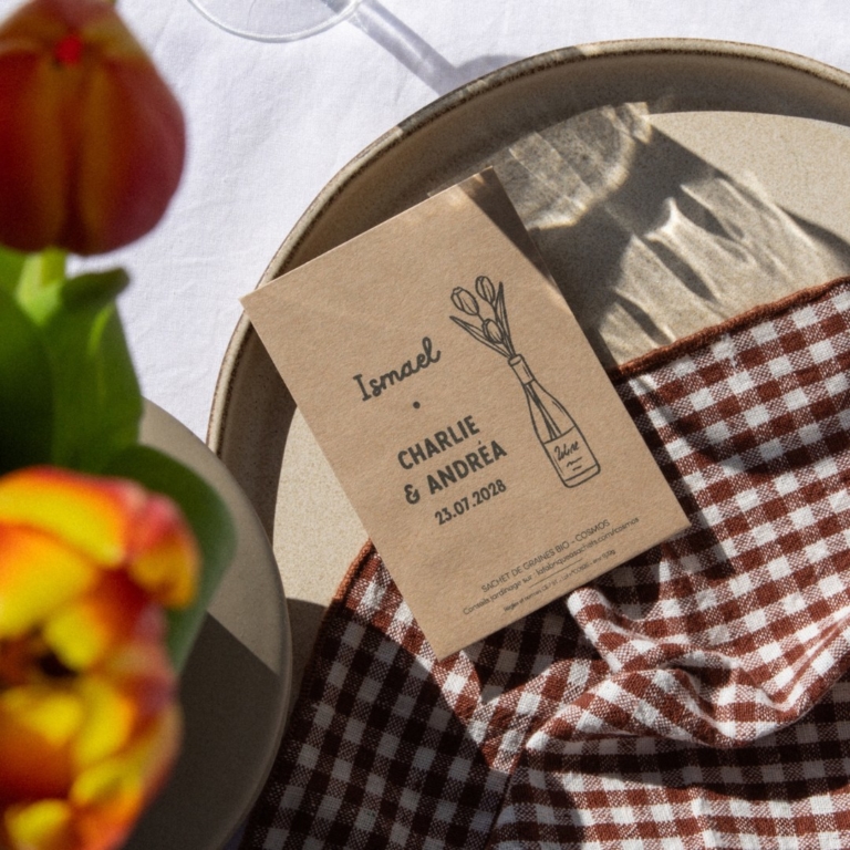 Marque place mariage