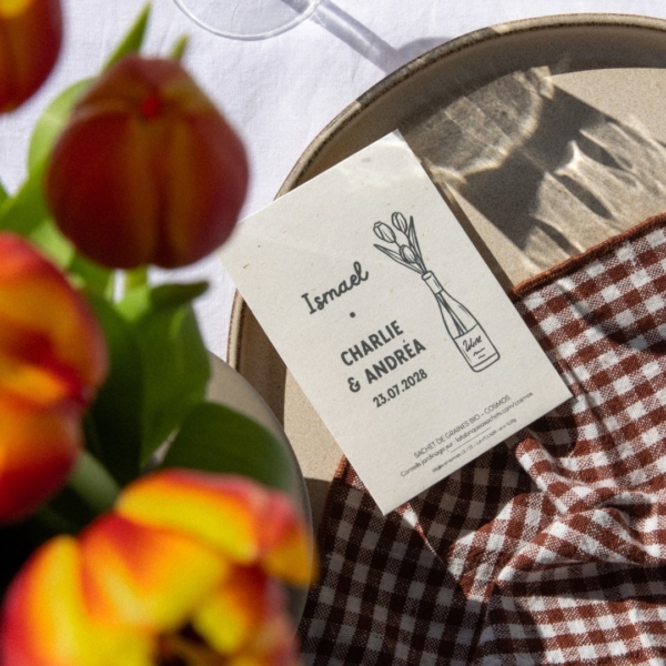 Marque place mariage