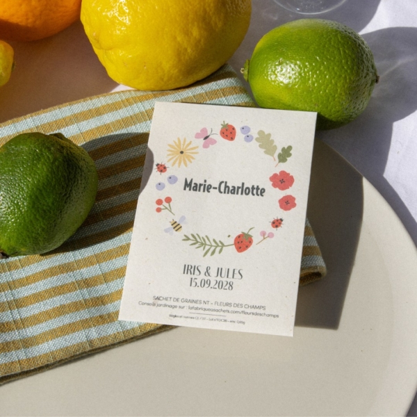 Marque place mariage