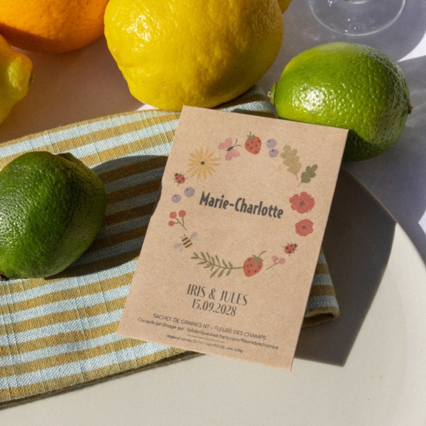 Marque place mariage