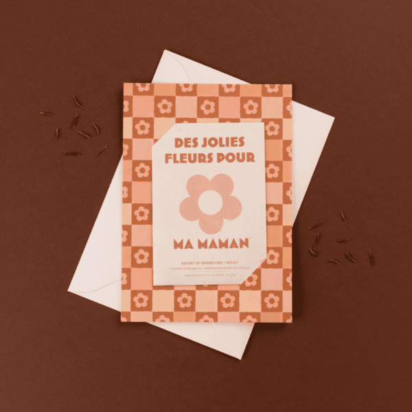 Carte à semer fête des mères