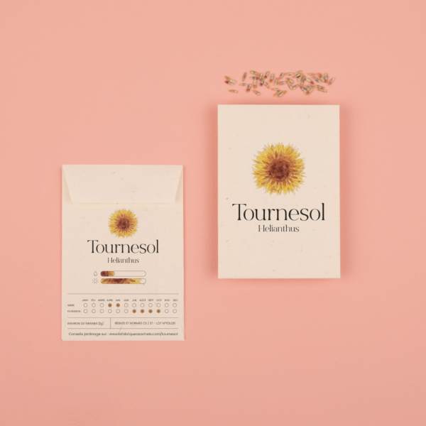 Sachets de graines de Tournesol