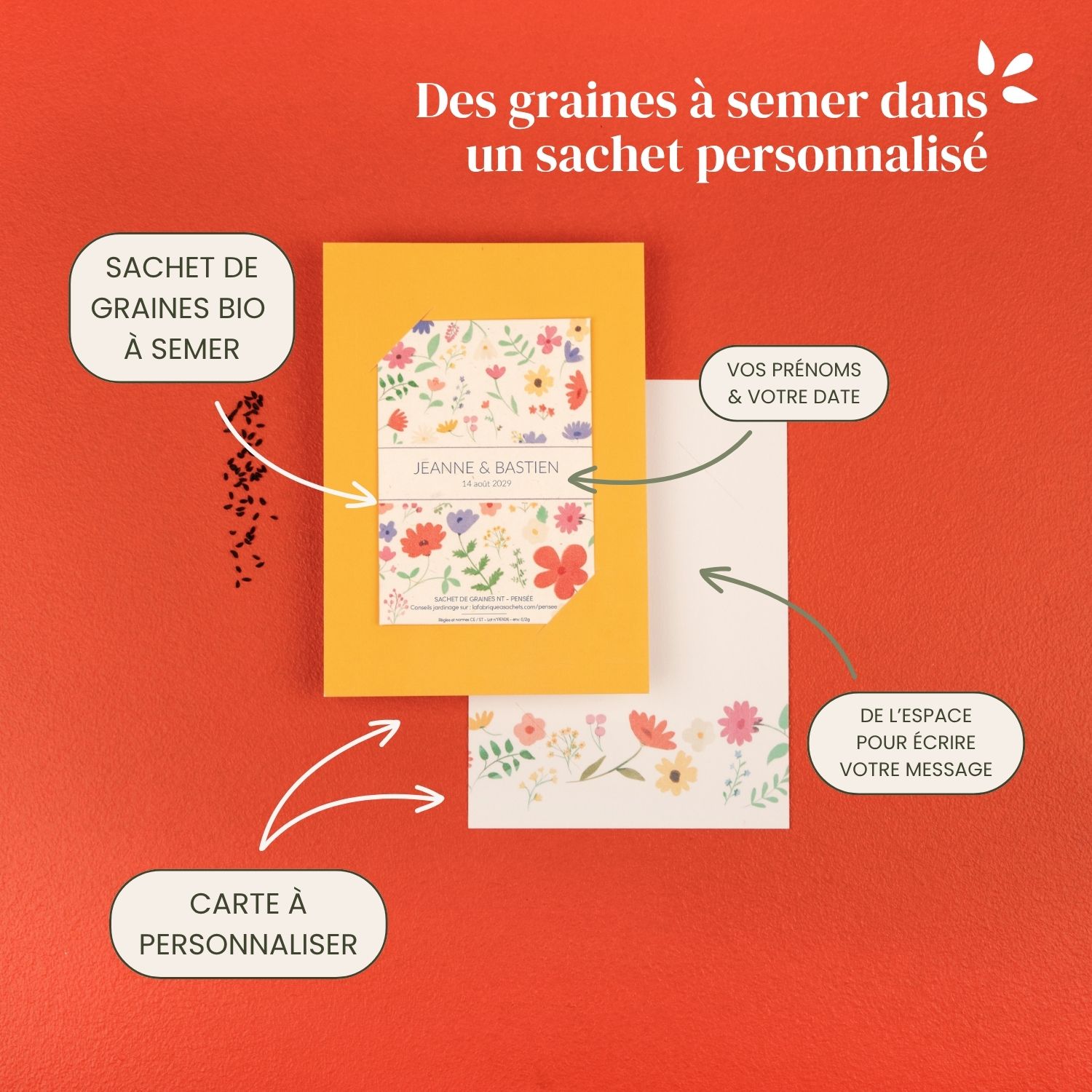Été - Papeterie mariage à planter – Image 4