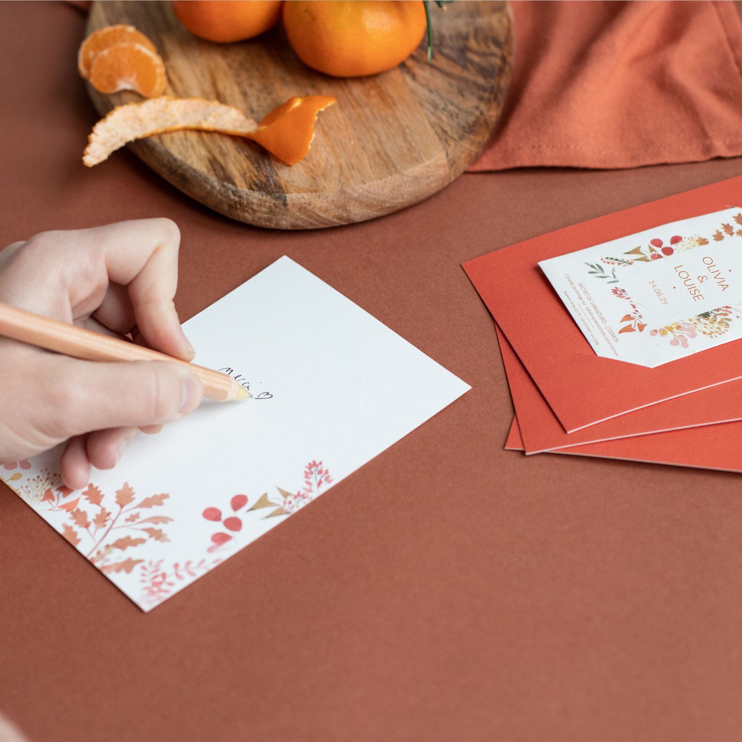 Automne - Carte à planter mariage – Image 3
