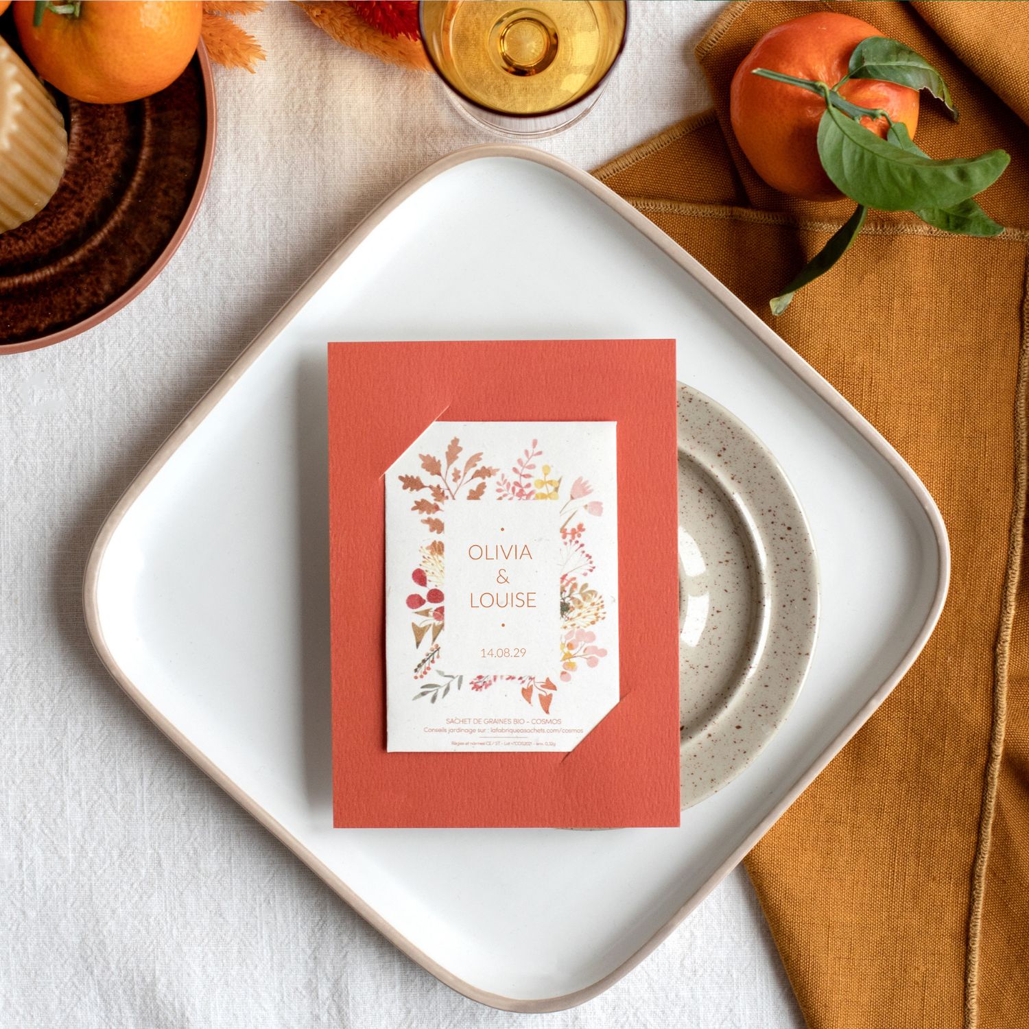Automne - Carte à planter mariage – Image 2