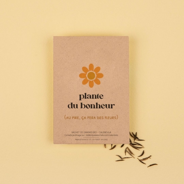Sachet de graines Plante du bonheur