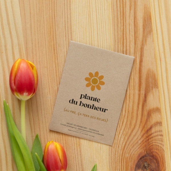 Sachet de graines Plante du bonheur