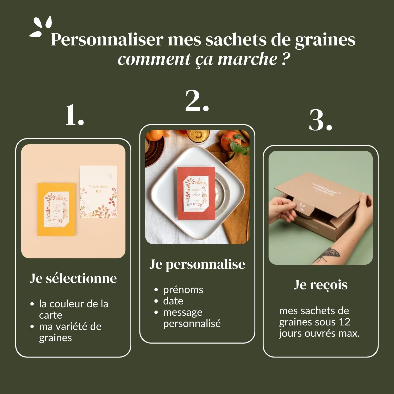 Automne - Carte à planter mariage – Image 7