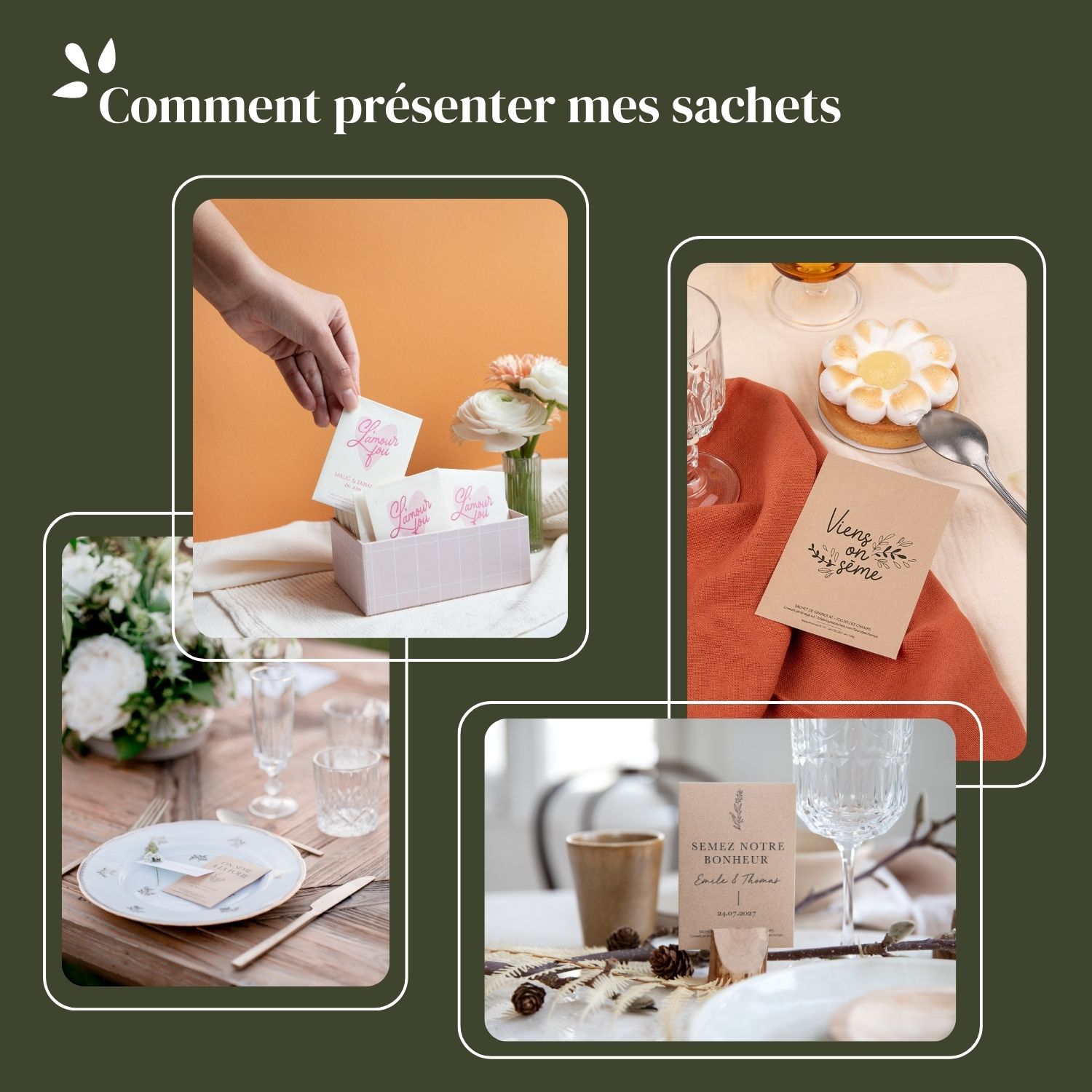Automne - Carte à planter mariage – Image 10