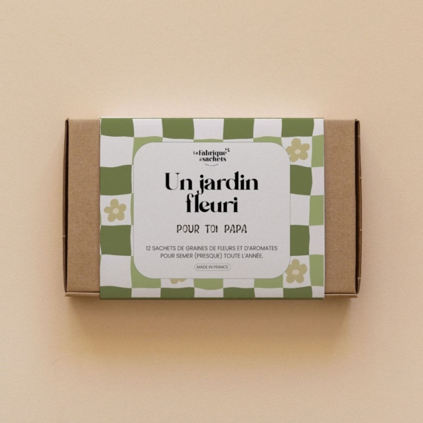 Coffret Jardin fleuri pour mon papa